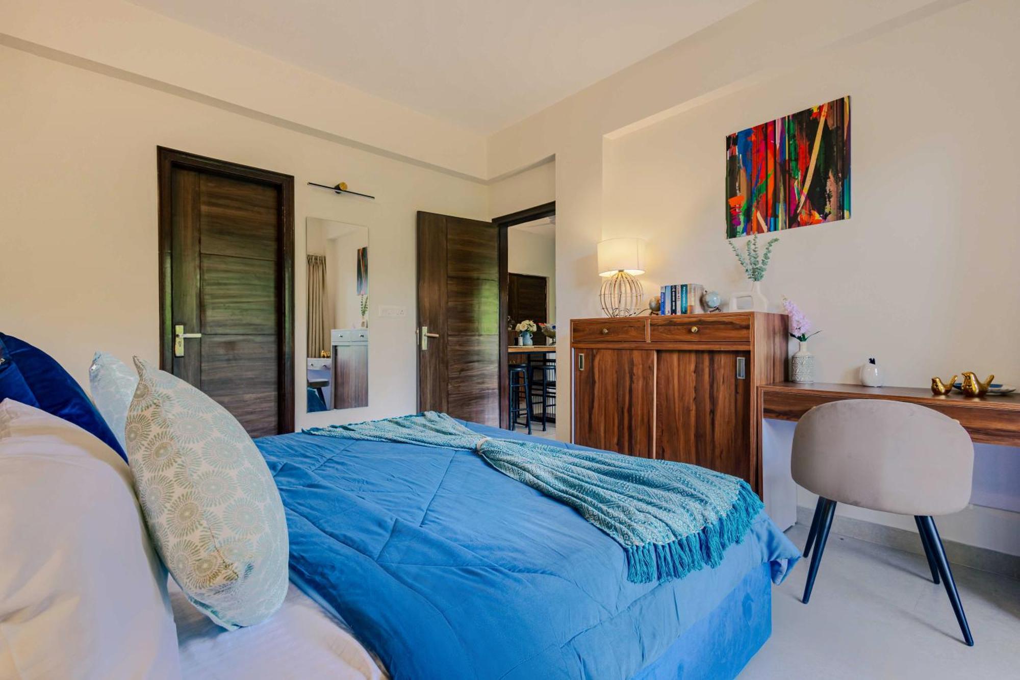 Alaya Stays 1 Bhk With Balcony & Pool - Veera Marina Candolim Exterior photo